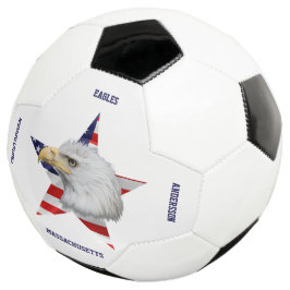 Bola De Futebol Incrível Águia Balda, A Bandeira Americana, Estrel