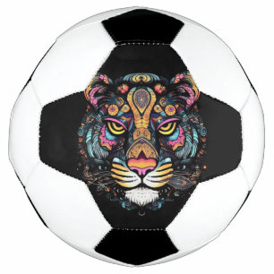 Bola De Futebol Incrível Tiger Head