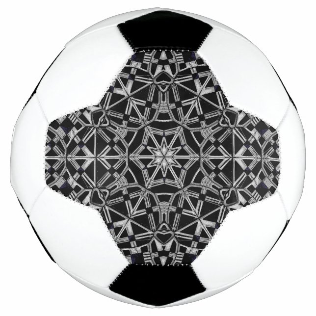Bola De Futebol Industrial Mandala  (Frente)