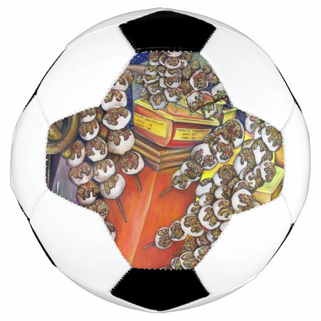 Bola De Futebol Interseção entre Espaço e Comércio (Frente)