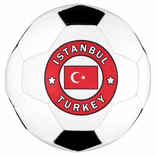 Bola De Futebol Istambul Turquia (Frente)