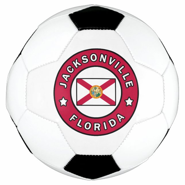 Bola De Futebol Jacksonville Florida (Frente)