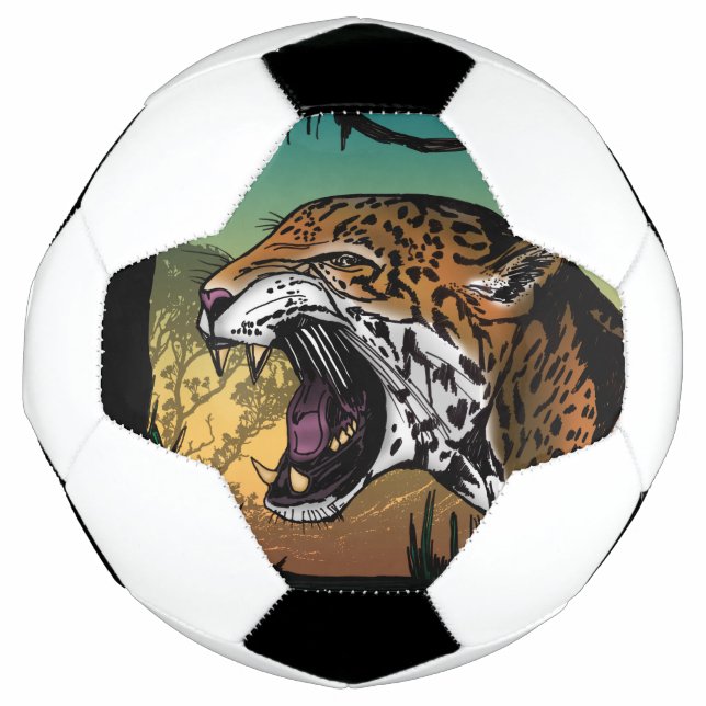Bola De Futebol Jaguar (Frente)