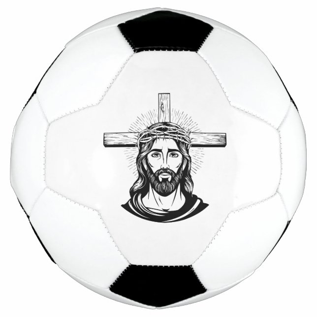 Bola De Futebol Jesus Christ (Frente)