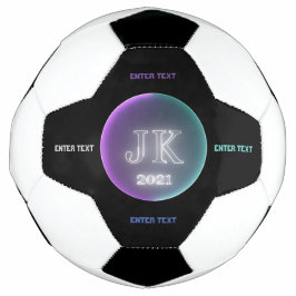 Bola de Futebol JK 2021 de Texto Personalizado