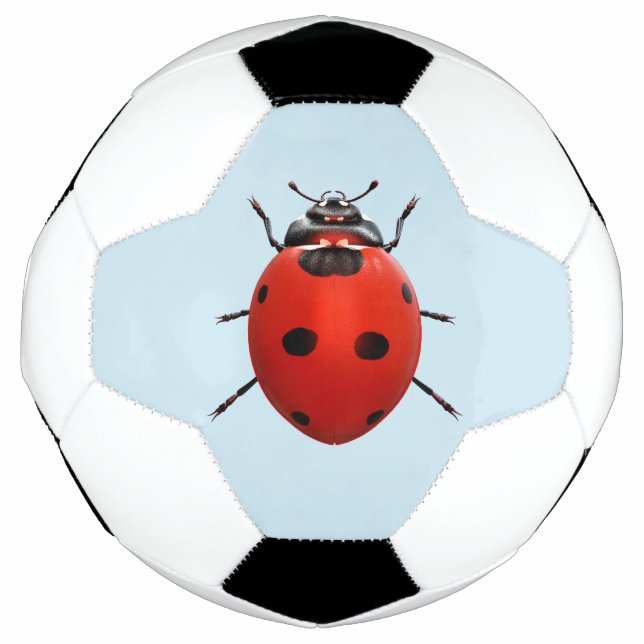 Bola De Futebol Joaninha Sortuda (Frente)