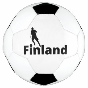 Bola De Futebol Jogador de futebol finlandês usando ponto como bo