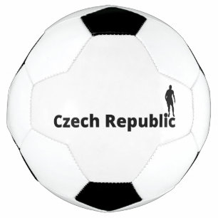 Bola De Futebol Jogador de futebol republicano checo usando ponto