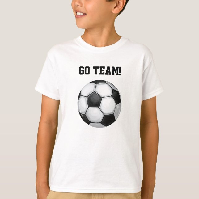 Bola de Futebol, Jovens da Equipe Camisas Leves (Frente)