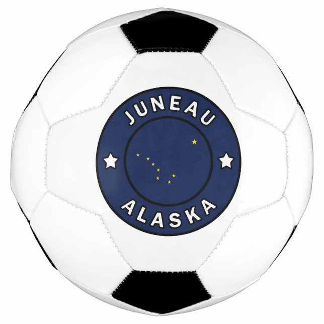 Bola De Futebol Juneau Alaska (Frente)