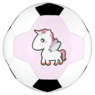 Bola De Futebol Kawaii Unicorn