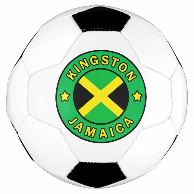 Bola De Futebol Kingston Jamaica (Frente)