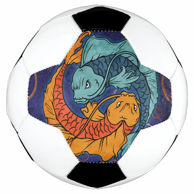 Bola De Futebol Koi Fish (Frente)