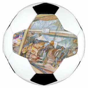 Bola De Futebol Lado ensolarado da insanidade