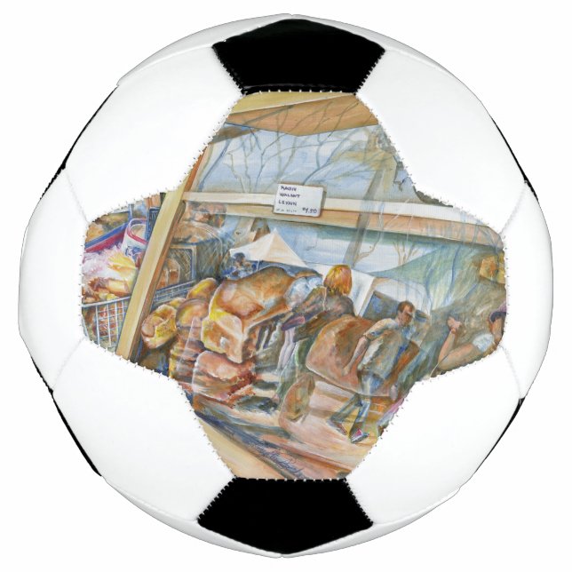 Bola De Futebol Lado ensolarado da insanidade (Frente)
