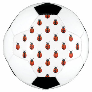 Bola De Futebol Ladybugs Soccer Ball