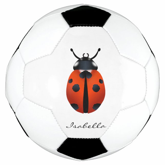 Bola De Futebol Ladybugs Soccer Ball (Frente)