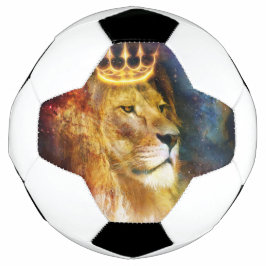 Bola de Futebol Leão de Judá Cósmico