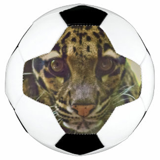 Bola De Futebol Leopardo nublado