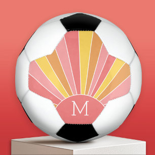 Bola De Futebol Levantamento solar da faixa retrorativa - monogram