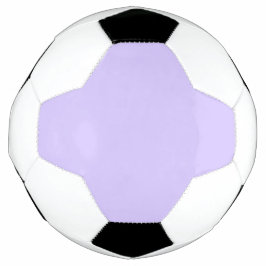 Bola De Futebol Lilac Sonha Cor Sólida | Elegante Clássico
