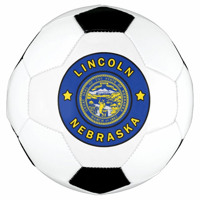 Bola De Futebol Lincoln Nebraska (Frente)
