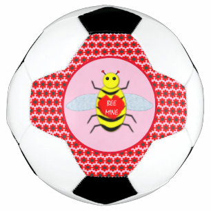 Bola De Futebol Linda Abelha do Dia dos Namorados