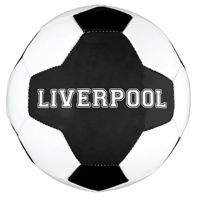 Bola De Futebol Liverpool England (Frente)