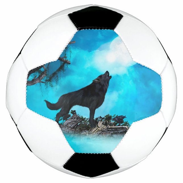 Bola De Futebol Lobo maravilhoso (Frente)