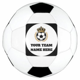 Bola De Futebol Logo do Rei do Futebol de Time de Futebol Personal
