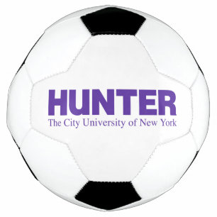 Bola De Futebol Logotipo Acadêmico Hunter College CUNY