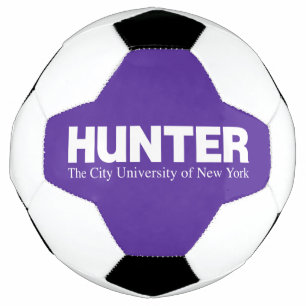 Bola De Futebol Logotipo Acadêmico Hunter College CUNY