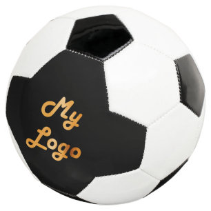 Bola De Futebol Logótipo comercial preto