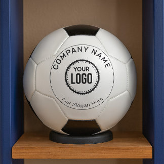Bola De Futebol Logotipo E Slogan Personalizados Da Empresa Com Pr