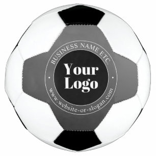 Bola De Futebol Logotipo ou Design da sua empresa e texto editável