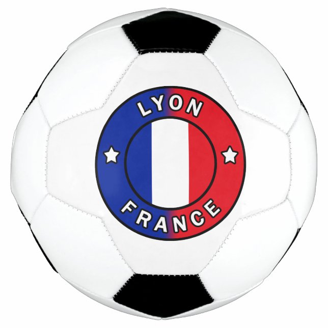Bola De Futebol Lyon França (Frente)