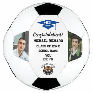 Bola De Futebol Manutenção Personalizada de Foto e Nome do Graduad