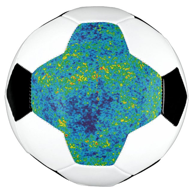 Bola De Futebol Mapa da Anisotropia da Sonda de Micro-ondas WMAP d (Invertido)