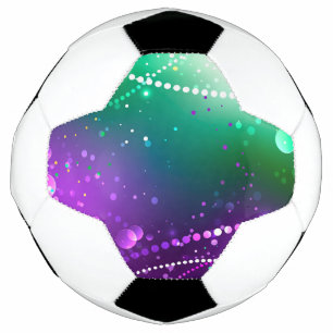 Bola De Futebol Mardi Gras Festivo Purple Background