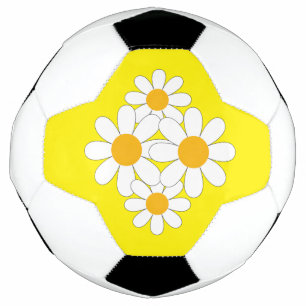 Bola De Futebol Margarida Brilhante e Ousada