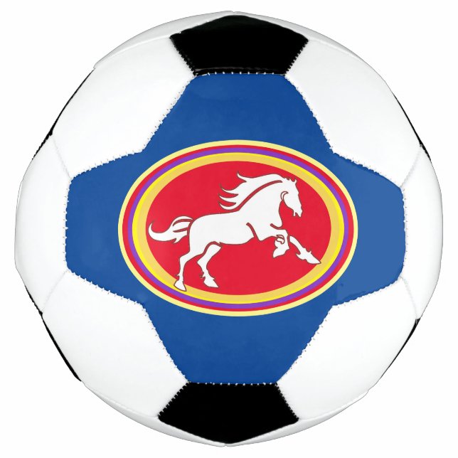 Bola de Futebol Medallion, Country Western Ball (Frente)
