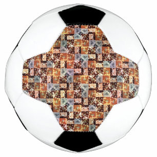 Bola De Futebol Meerkat Patchwork, Soccerball