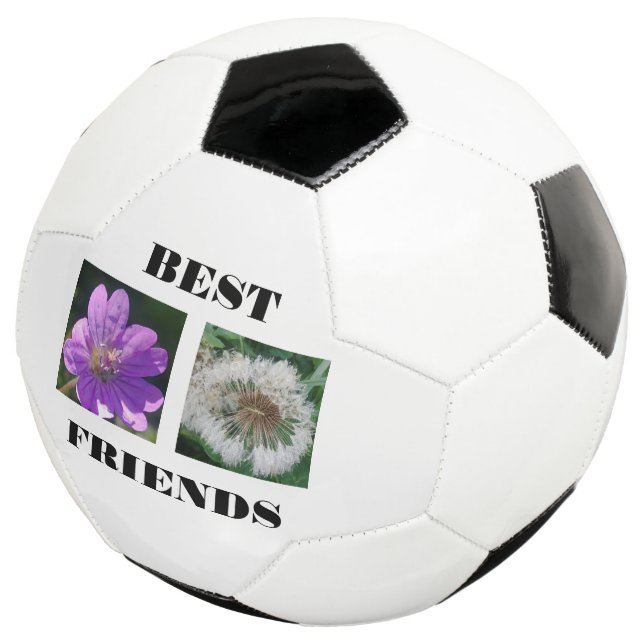 Bola De Futebol Melhor Modelo de Imagem de Amigos (Três quartos)