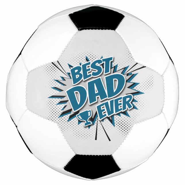 Bola De Futebol Melhor Pai Nunca (Frente)
