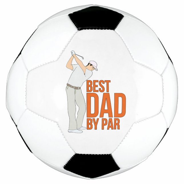 Bola De Futebol Melhor Pai Por Par (Frente)