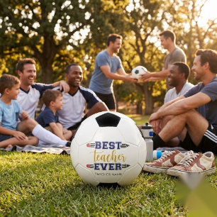 Bola De Futebol Melhor Professora Personalizada De Todos Os tempos