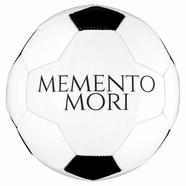 Bola De Futebol Memento Mori (Frente)