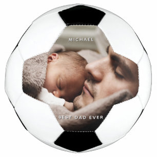 Bola De Futebol Mensagem Personalizada de Fotografia Personalizada