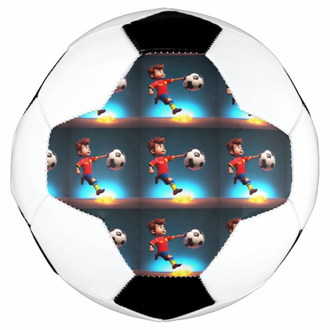 Bola De Futebol "Meta Bound: The Animated Boy's Perfect Kick" (Frente)