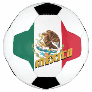 Bola De Futebol México Futebol e bandeira mexicana / Esportes